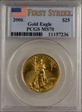 2006 $25 Gold Eagle First Strike MS70