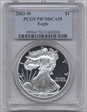 2003-W $1 Silver Eagle PR70DCAM