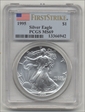 1995 $1 Silver Eagle First Strike MS69