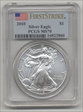 2010 $1 Silver Eagle First Strike MS70
