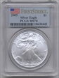 2005 $1 Silver Eagle First Strike MS70