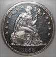 1858 $1 PR62