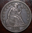 1853 $1 AU53