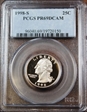 1998-S 25C PR69DCAM