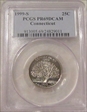 1999-S 25C Connecticut PR69DCAM