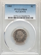 1883 5C No CENTS PR64