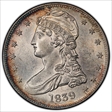 1839 50C Capped Bust MS61