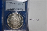 1890-CC $1 MS64DMPL