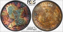 1885 $1 MS66