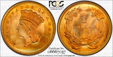 1864 G$1 MS69