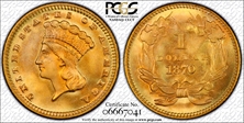 1870 G$1 MS68