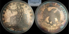 1878 T$1 Trade PR64CAM