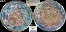 1870 $1 PR63