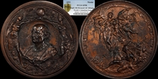 1892 Medal Eglit-106 Bronzed AE 102mm World's Columbian Expo SP58