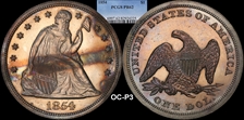 1854 $1 PR62