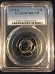 1975-S 10C PR70DCAM