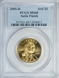 2005-D SAC$1 Satin Finish SP68