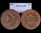 1833 1C AU58BN
