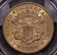 1858 $20 AU58