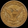1843-D $2.50 Large D AU53