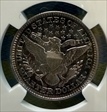 1901 quarter dollar Barber Proof 65
