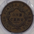 1834 1C Lg 8, Sm Stars, Med Let VF25BN