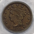 1846 1C Tall Date XF40BN