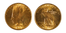 1907 $10 Indian MS64