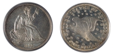 1836 $1 J-60 Original, Alignment I PR61