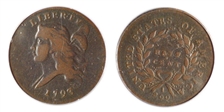1793 1/2C VF20BN