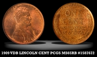 1909 VDB 1C MS65RB