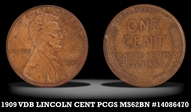 1909 VDB 1C MS62BN
