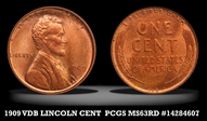 1909 VDB 1C MS63RD