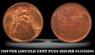 1909 VDB 1C MS63RB