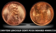 1909 VDB 1C MS66RD