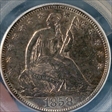 1858-O 50C MS62