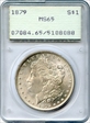 1879 $1 MS65