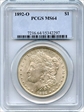 1892-O $1 MS64