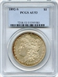 1892-S $1 AU53