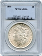 1898 $1 MS66