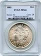 1885 $1 MS66