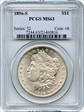 1896-S $1 MS63