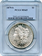 1879-S $1 MS65