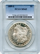 1889-S $1 MS65