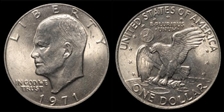 1971 $1 MS65