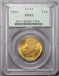 1913 $10 MS63