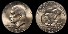 1974-D $1 MS66