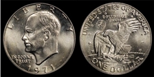1971-S $1 Silver MS67