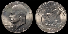 1972-D $1 MS66