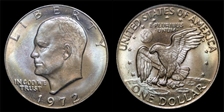 1972 $1 Type 3 MS65